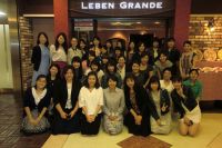 池袋サンシャインアルパにあるイタリアン　LEBEN GRANDEで、東京音大 菅門下新入生（学部、大学院）の歓迎コンパでした。皆さん、身体に気をつけて頑張ってまいりましょう。