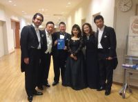 混声合唱団 コール・ミレニアム　第14回定期演奏会「シューベルティアーデ2016」（東京芸術劇場コンサートホール）に出演させていただきました。共演の佐々木典子さん、大槻孝志さん、大沼徹さん、廣田亮さん、指揮の米津俊広さんと。