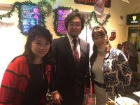 12月24日は東京文化会館第九後の懇親会にて