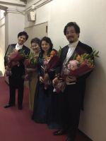 小田原市民会館の第九演奏会に出演させて頂きました。コバケン先生の第九は10年ぶりでしたが、以前とまったく変わらないエネルギー溢れる指揮で、オケの皆さんも合唱の皆さんもそれによく応えていらっしゃって、感動的な演奏会でした。