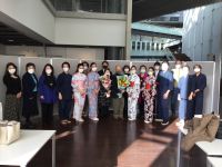 2020年度　東京音大大学院オペラ　2月27日「夕鶴」集合写真。