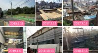 10年前の今日2015年6月11日は、東京都及び目黒区から東京音大の代官山進出が発表された日。翌日の全国紙に大きく報道されました。そこで、新キャンパスの建設現場を楽しく偵察していた頃を、写真で振り返ってみました。写真は私が時々立ち寄って、撮っていたものです。