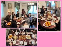 菅門下の新大学院生の皆さんに集まっていただき、4月から始まる２年間の過ごし方について説明会をさせて頂きました。特に１年次にやっておくべきこと、２年時に取り組むべきことなど。詳しい説明は今度院２になる吉田理乃さんにして頂きました。写真だけ見ると、みんなで集まってスイーツを食べているだけのようですが、その前にしっかりと説明会をやっております。