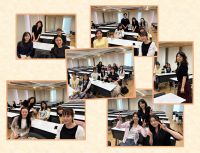 今日は菅有実子門下の新年度お集まり会でした。新年度のインペクさん（マネージャーさん）の紹介、今秋開催予定の門下演奏会のこと、その他大切な連絡事項などをお話しし、また出席者全員にひと言自己紹介をしていただきました。特に新一年生に向けては周知徹底事項として、「高校時代と違って、大学では朝礼、終礼とかホームルームのようなものは無く、大学側からの重要な連絡は学内の情報システム（UNIPA、Vivo）経由で伝達されるので、これらを日々チェックする自己管理をしっかりするように」とお話しさせていただきました。